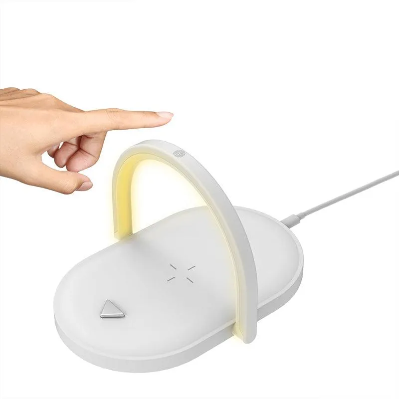 Wireless Charger & LED Night Light