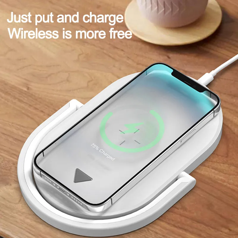 Wireless Charger & LED Night Light