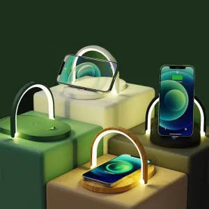 Wireless Charger & LED Night Light