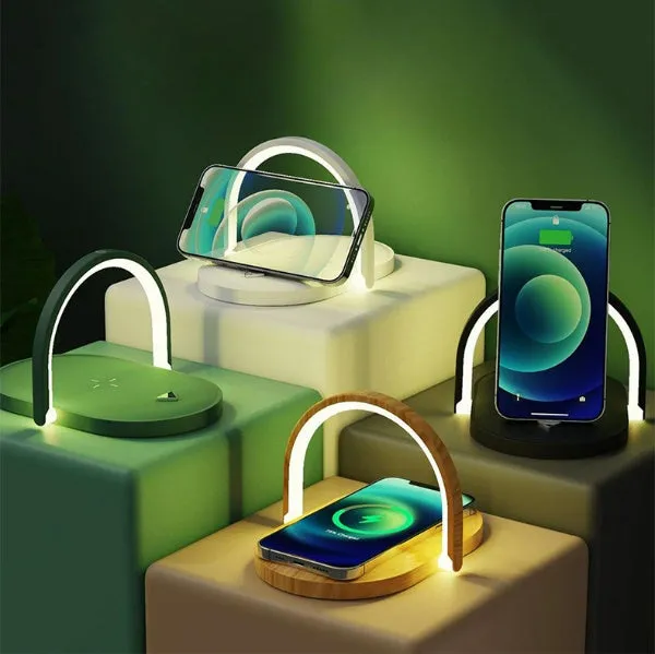 Wireless Charger & LED Night Light