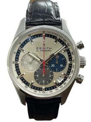 Zenith El Primero 03.2150.400 Silver Tri-Color Dial Automatic Men's Watch
