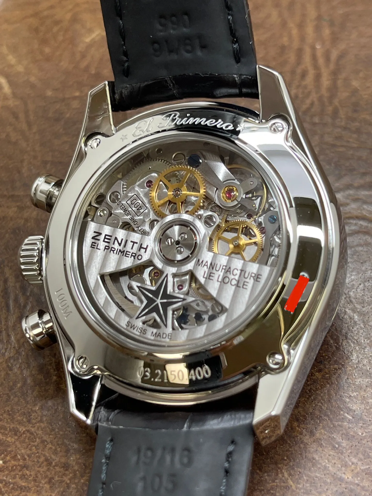 Zenith El Primero 03.2150.400 Silver Tri-Color Dial Automatic Men's Watch